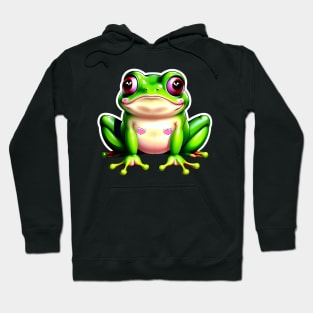 Frolicking Ferny Froggie Hoodie